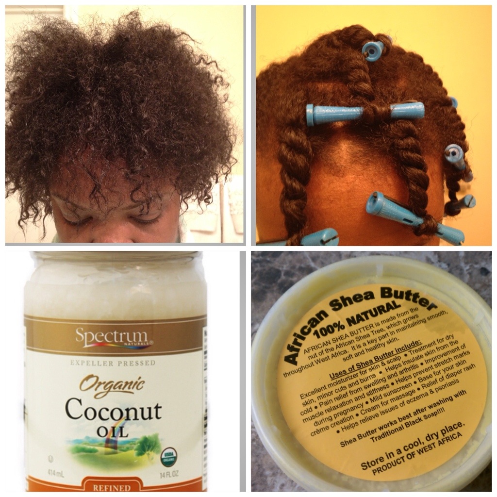 Shea Butter And Coconut Oil Twist Out NICKY GO GLAM